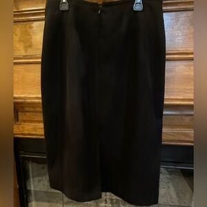 Jones Studio Classic Black Pencil Skirt
